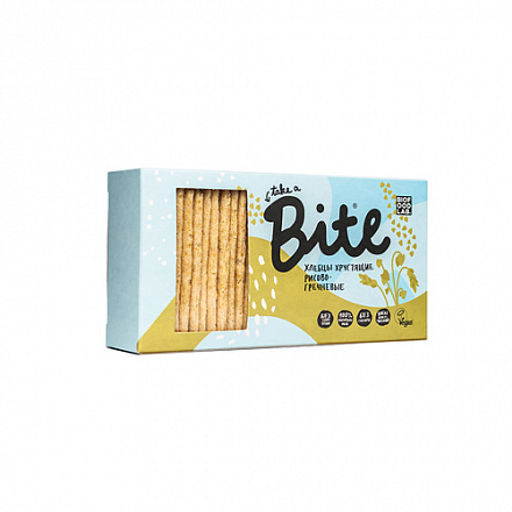 Хлебцы рисовые с морковью и томатом 150г - Take a Bite фото 2