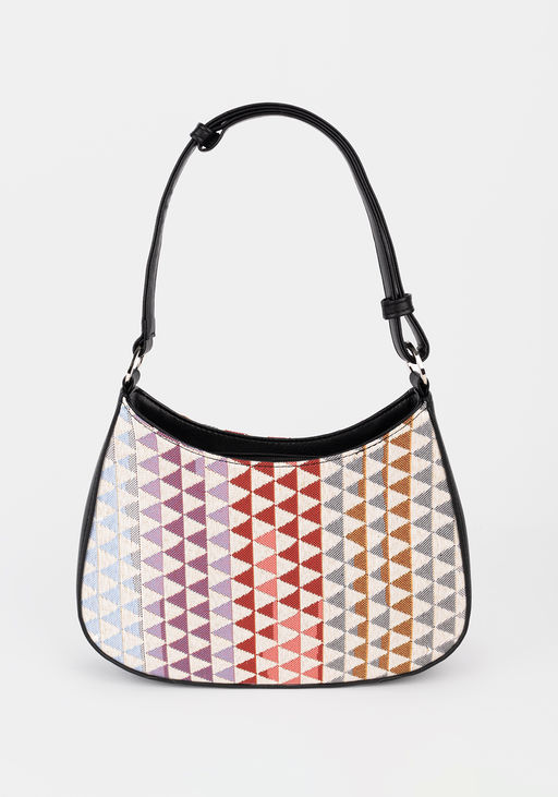 Сумка из гобелена на плечо №1615 | гобелен | гладкий | цветной | Арлекино | 34142