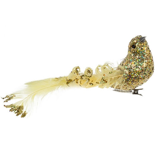 Изделие декоративное "Птичка", L15 W4 H5 см, 2в.