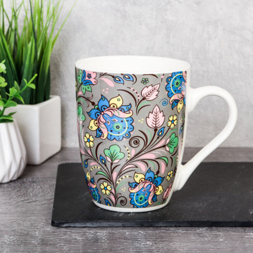 Кружка Цветы/ G039 /уп 72/ - Галеонтрейд фото 4