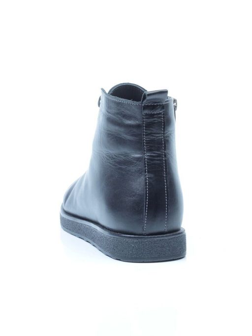 04-930-01 BLACK Ботинки зимние женские (натуральная кожа, натуральный мех) - Фабричный китай фото 8