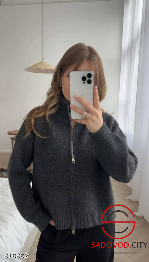 Женская кофта на молнии - Bruno фото 5