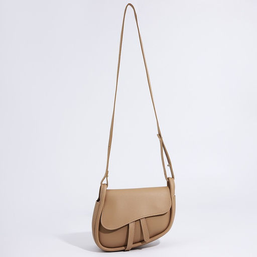 Сумка из искусственной кожи, 20х16х8.5 см, бежевый цвет - Nazamok фото 5