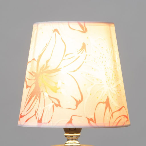 Абажур для светильника универсальный BayerLux Крупные цветы, Е14, 14?14?13 см  фото 5