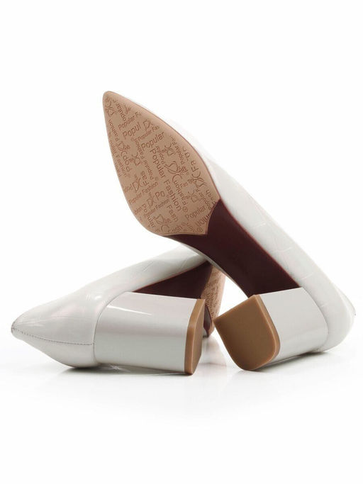 06-A71A-83RA LT. BEIGE/PEARL Туфли женские (натуральная кожа)
