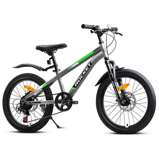 Велосипед 20" Rocket Crux 2.0 , цвет серый, размер 11"