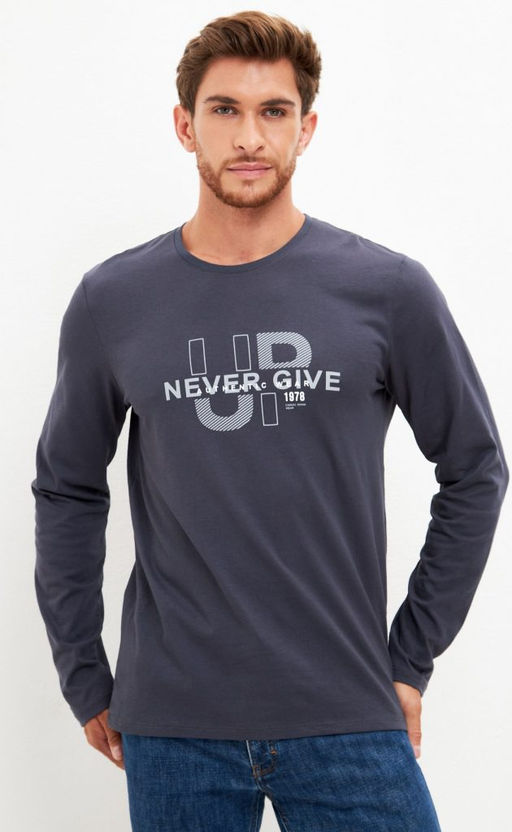 Лонгслив P321-1001-781 graphite - Primm фото 8