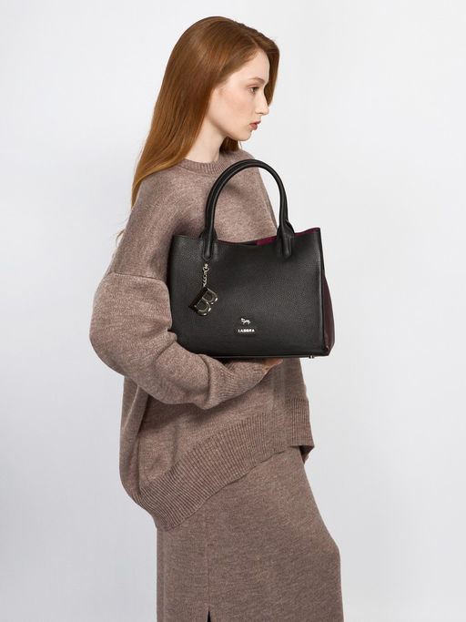 Сумка Labbra L-HF4096 black/d.plum  фото 6