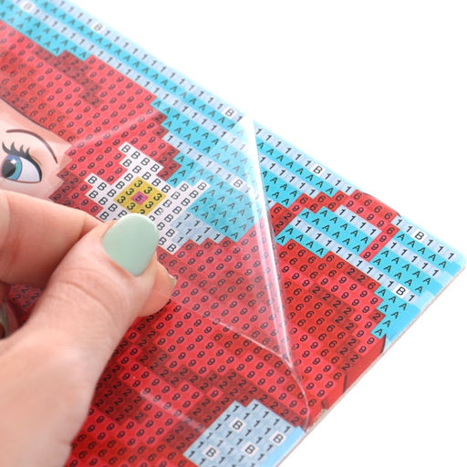 Алмазная мозаика с частичным заполнением для детей «Принцессы», 20 х 25 см