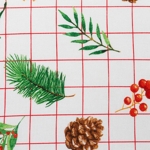 Фартук Доляна New Year 60х65см, 100% хлопок, рогожка 164 г/м2  фото 4