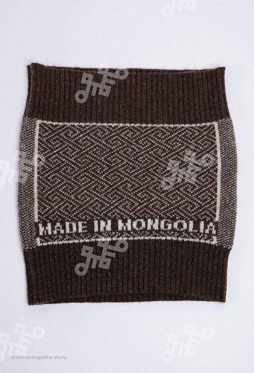 Пояс вязаный из 100% монгольской шерсти (арт. 03117) - Тод оймс ххк фото 2