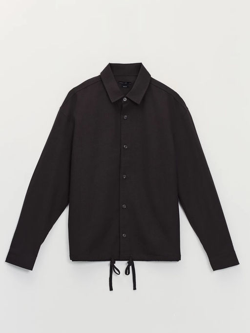 Рубашка из льна и хлопка / Zarina  фото 7