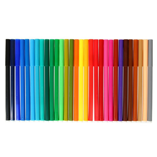 Фломастеры 30 цветов 1.8 мм Centropen 7790 «Пингвины», пластиковый конверт, линия 1.0 мм