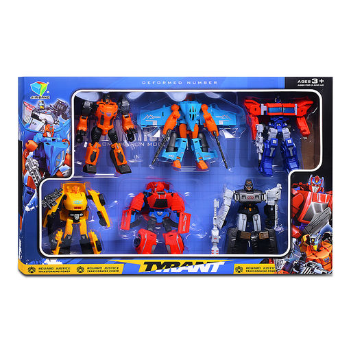 Робот трансформирующийся в машины, в коробке