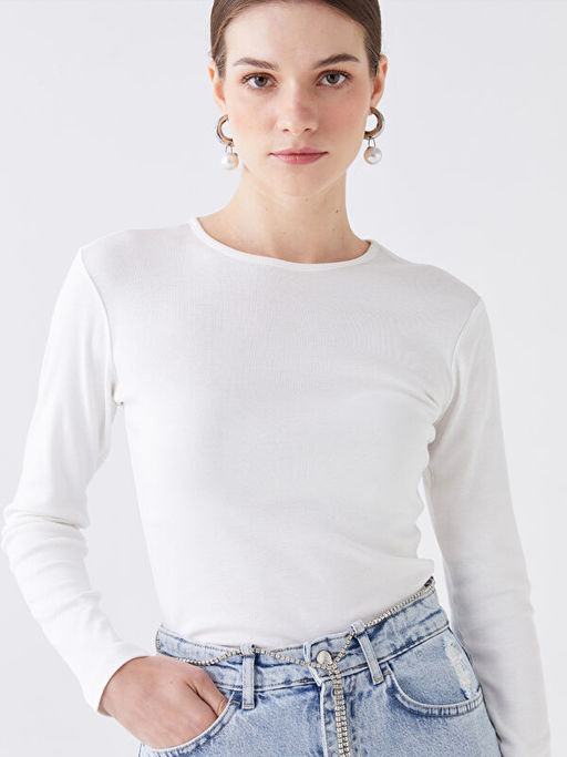 Bisiklet Yaka Kad?n Body