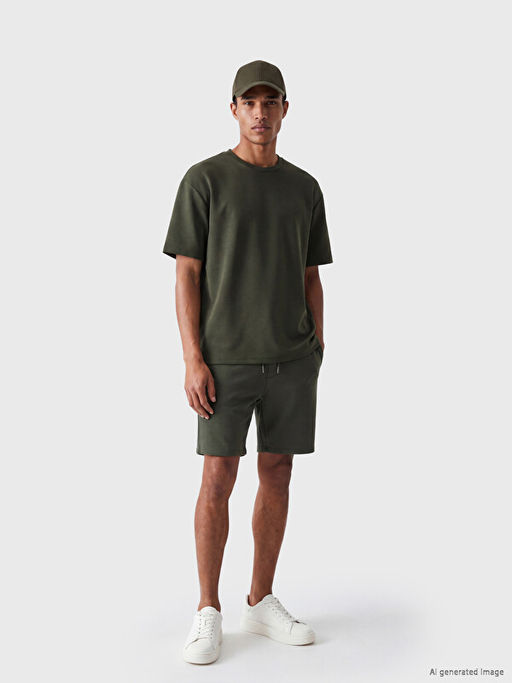 Loose Fit Basic Soft Touch Ti??rt - Waikiki фото 2
