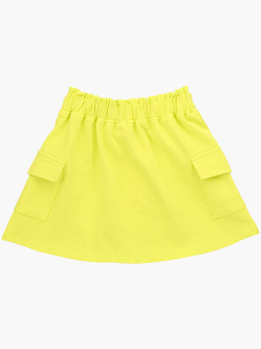 Юбка для девочки UD 1952 неон-желтый - Mini maxi фото 4