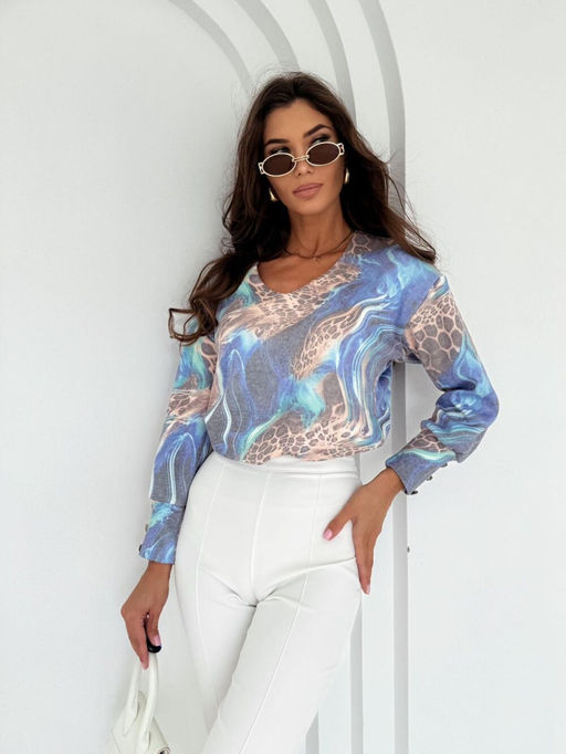 Джемпер Nika.PL Emi-15 пламя синий