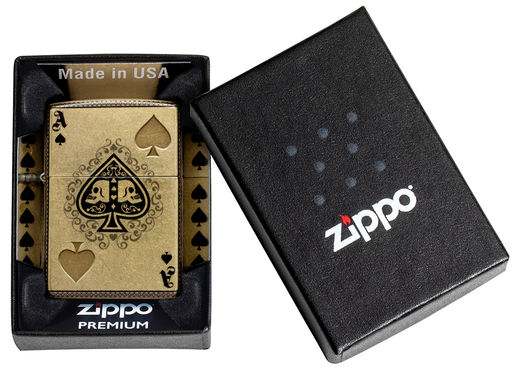 Зажигалка ZIPPO Туз черепов | Ace of Skulls 46388  фото 9