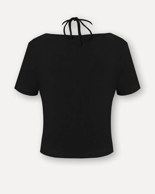 Приталенная блузка с завязками - Incity фото 3