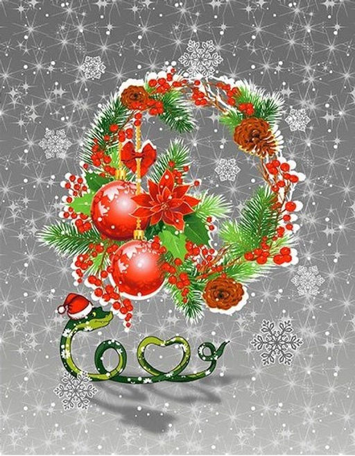 Полотенце вафельное рогожка Подарки р.45*60 - Domtrik фото 4