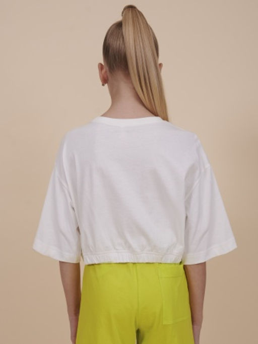 PELICAN, футболка-топ для девочек, Белый фото 2