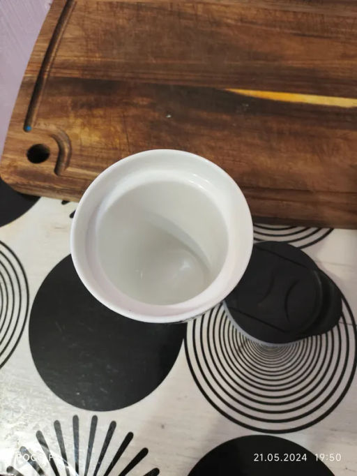 КРУЖКА С ДВОЙНЫМИ СТЕНКАМИ И ПЛАСТИКОВОЙ КРЫШКОЙ КОФЕМАНИЯ 300 МЛ - Lefard фото 7