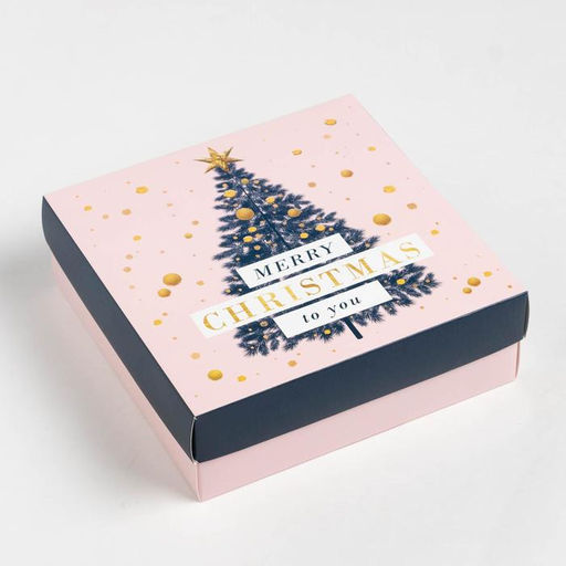 Подарочный набор KAFTAN Новый год: Merry Christmas носки р, 36-39 (23-25 см), маска  фото 17