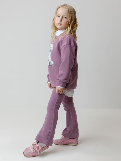 КР 400871/лиловый 3220 к649 брюки для дев
