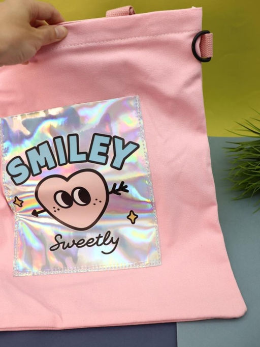Сумка шоппер "Smiley", pink