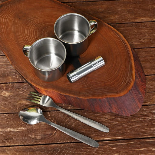 Подарочный набор посуды для похода Настоящему мужчине, 10 предметов - Сима-ленд фото 3