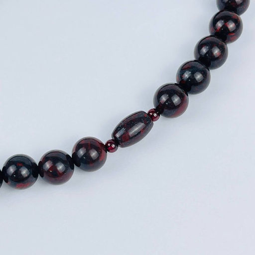 Четки из Яшмы (Кровавик) (33 бусины) - Радуга самоцветов фото 3