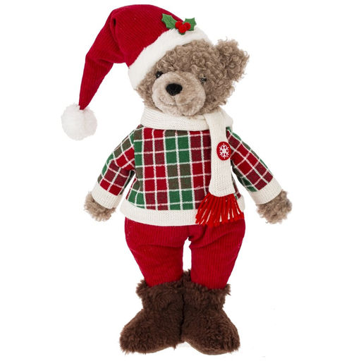 Игрушка набивная "Медвежонок", L21 W18 H46 см, 2в.