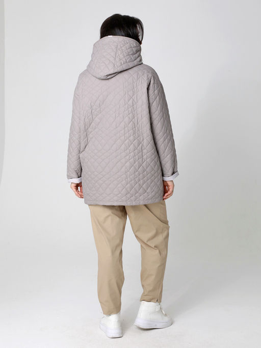 25128 Куртка серо-бежевый - Dizzyway фото 3