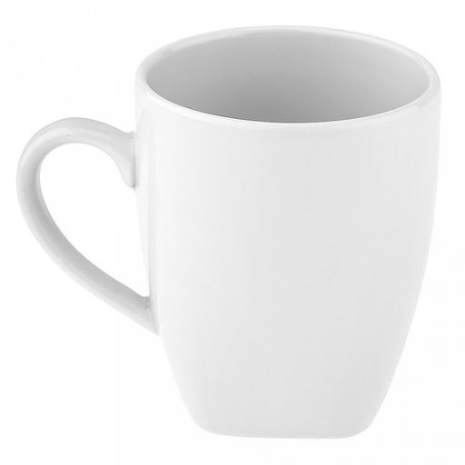 Кружка фарфоровая "Шарик" 210мл, д7см, h8см, форма "Глория" (Россия)