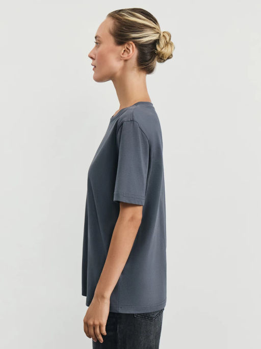 Базовая футболка из хлопка / Zarina  фото 4