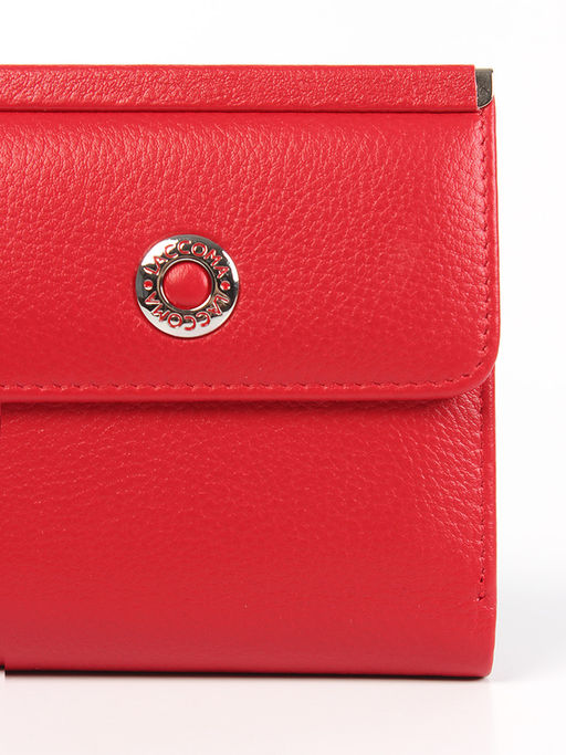 LACCOMA кошелек LA-2076-красный натуральная кожа