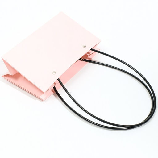 Цена за 10 шт. Сумка для цветов розовая влагостойкая, 22×10.5×13.5 см