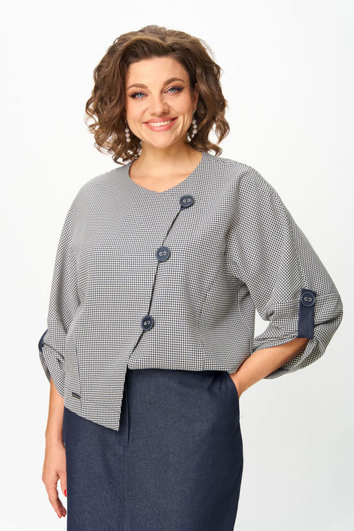 Костюм Michel Chic 1422/1 темно-синий, клетка