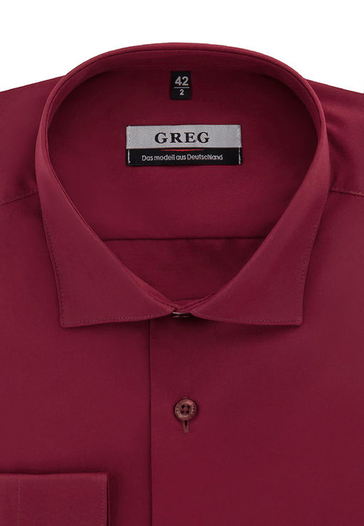 Сорочка мужская длинный рукав GREG 630/139/CH/Z