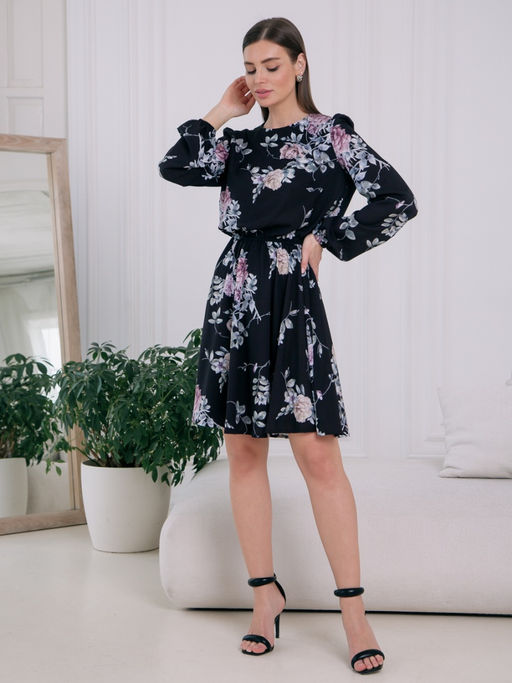 03-2679 Платье - Вишня фото 4