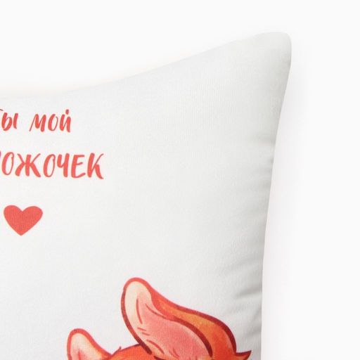 Подушка декоративная Этель. Влюблённая парочка, 40?40 см, велюр  фото 3