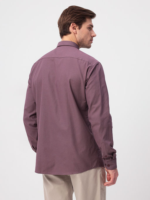 Сорочка мужская длинный рукав GREG 633/131/4801/Z/1p  фото 6