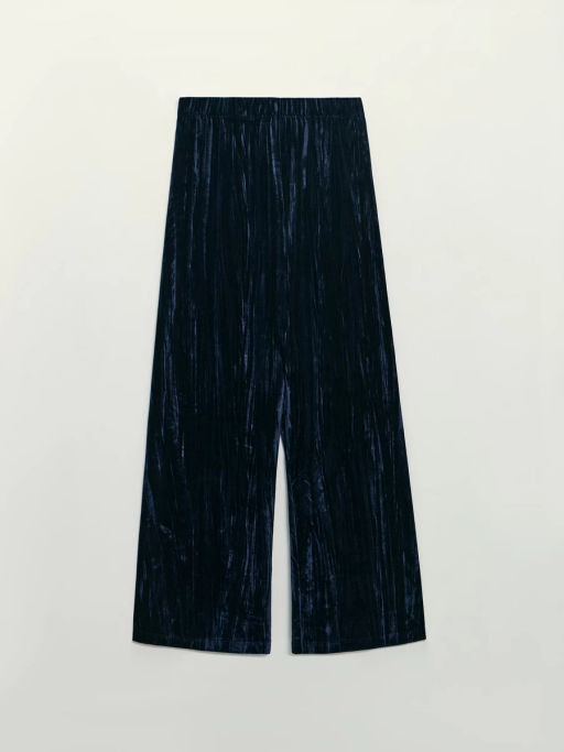 Широкие брюки из бархата / Zarina