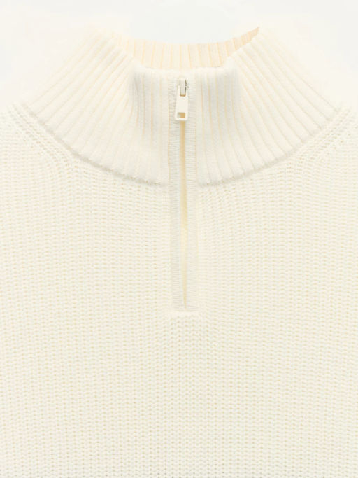 Джемпер из хлопка на молнии / Zarina