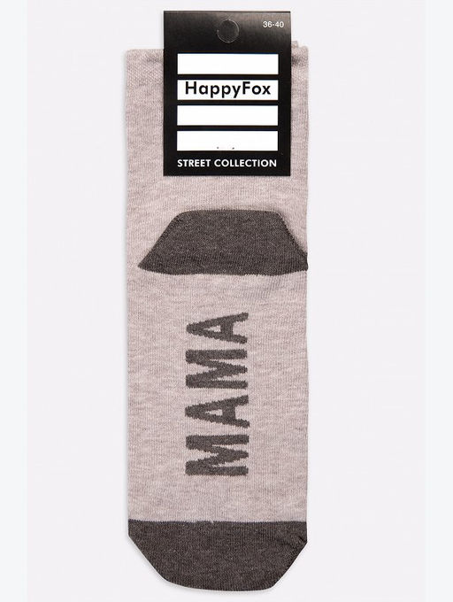 Хлопковые носки с добавлением эластана Happyfox