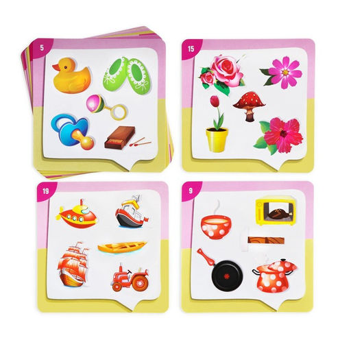 Настольная игра на внимание «Найди лишнее», 30 карточек, 3+