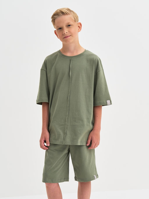 Пижама для мальчика цвета хаки - Kogankids фото 11