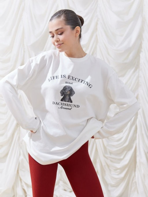 Лонгслив жен. с принтом Mirey