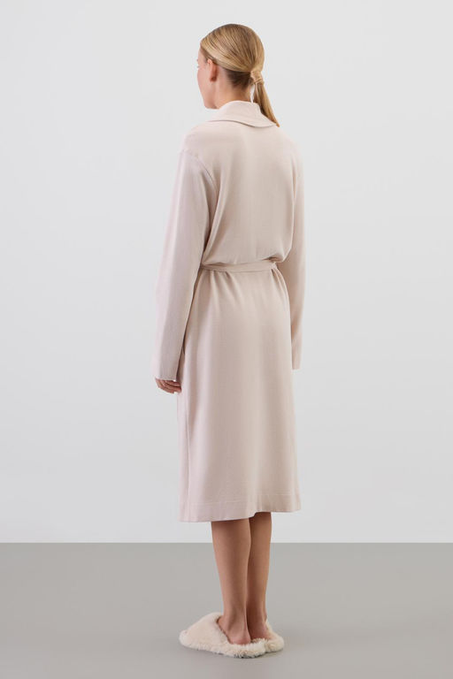 Е 50029/бежевый халат жен